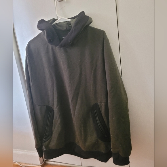 Black Hoodie with Pockets - Picture 1 of 6